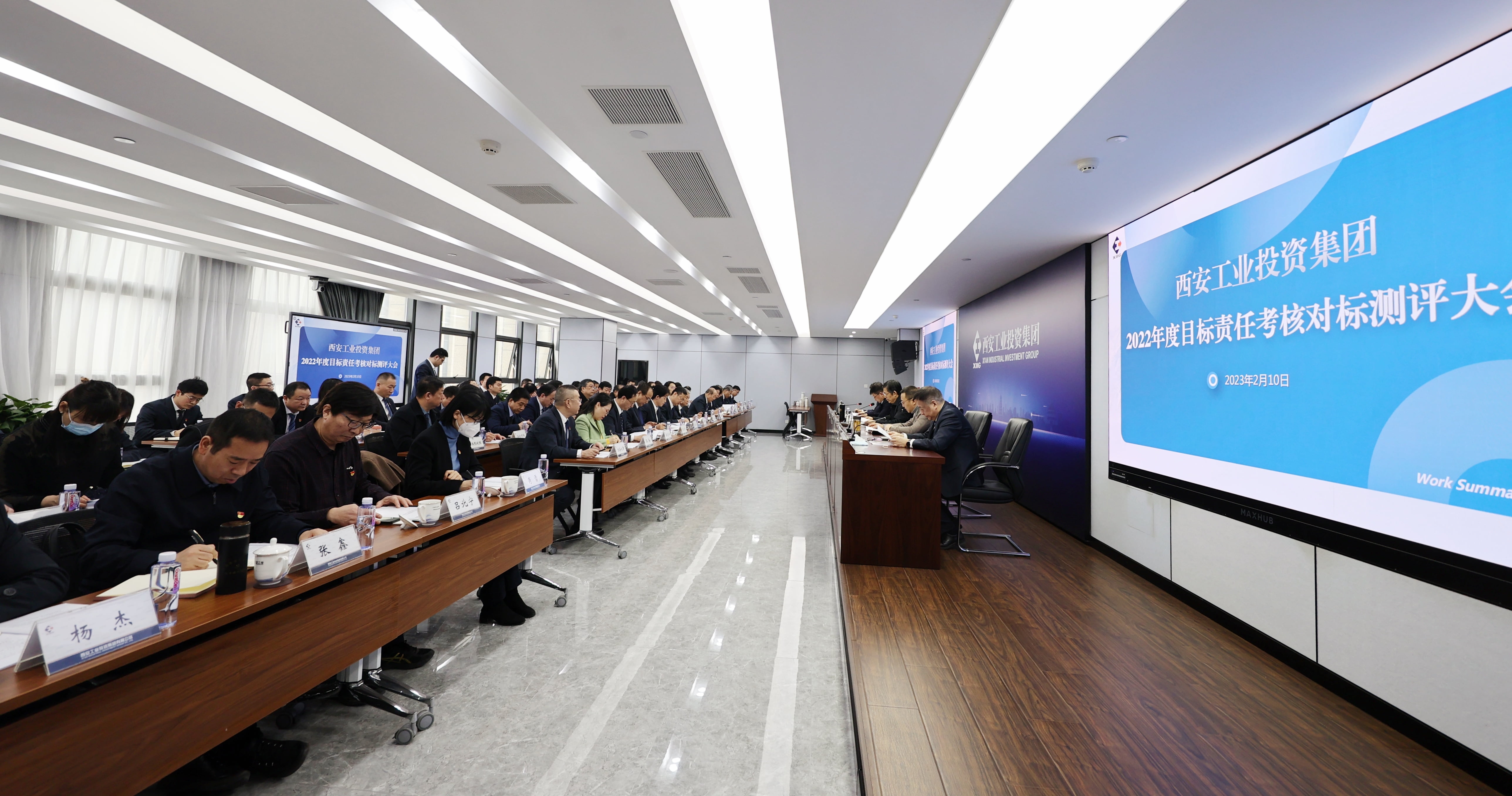 PG电子游戏集团召开2022年度指标责任查查对标测评大会