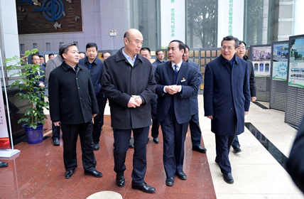 【陕鼓集团】陕西省委副书记、省长、省当局党组书记刘国中一行莅临陕鼓视察领导工作